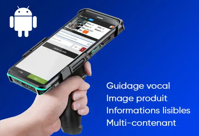 PDA de préparation de commandes