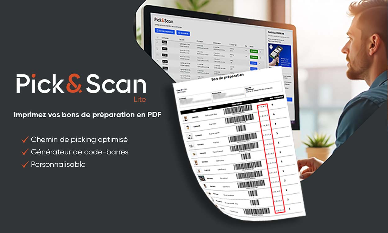 PickScan-Lite Pour Woocmmerce