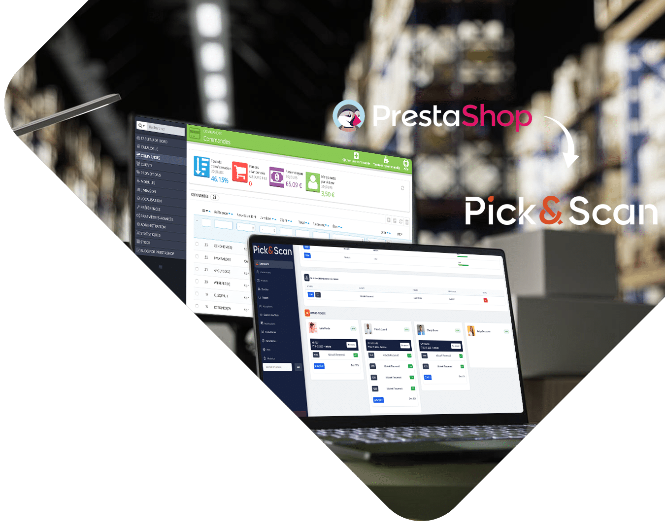 Connecteur Pick&Scan pour Prestashop
